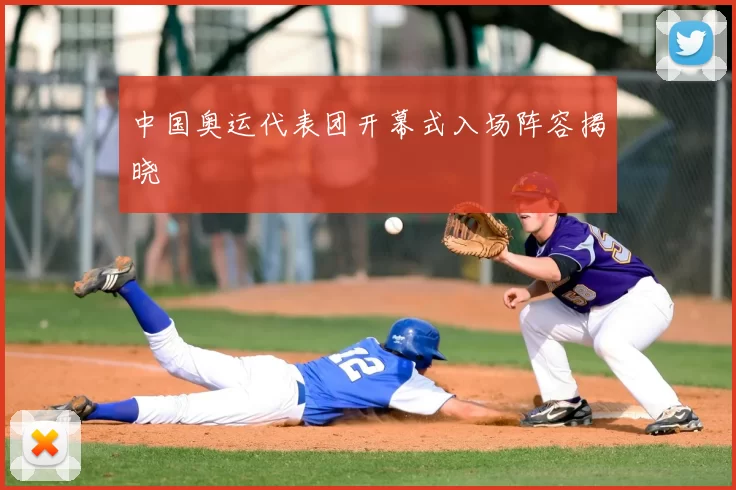 中国奥运代表团开幕式入场阵容揭晓
